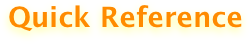 Quick Reference